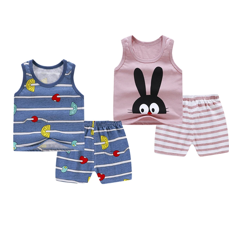 

2pcs Fashion Sport Suits Children Clothing Set Toddler boy girls Summer Clothing Sets Kids Clothes girls boys tracksuit