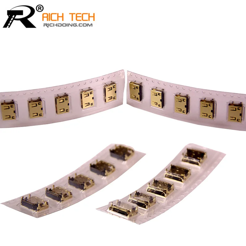 

90Degree MINI HDMI 19PIN Female HDMI 2.0 Terminals USB Connector for HDMI 2.0 Cable/HDMI Splitter MINI USB CONNECTOR