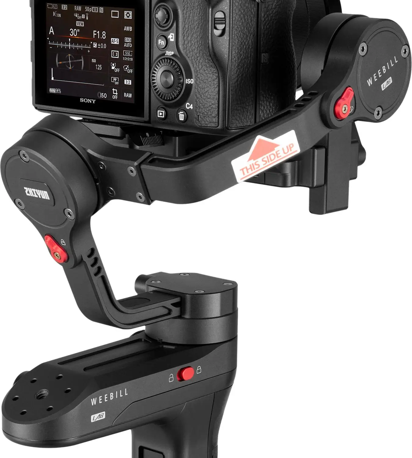 ZHIYUN официальный Weebill LAB 3-осевой ручной карданный oled-экран универсальная структура стабилизатора для беззеркальной камеры VS Crane 3