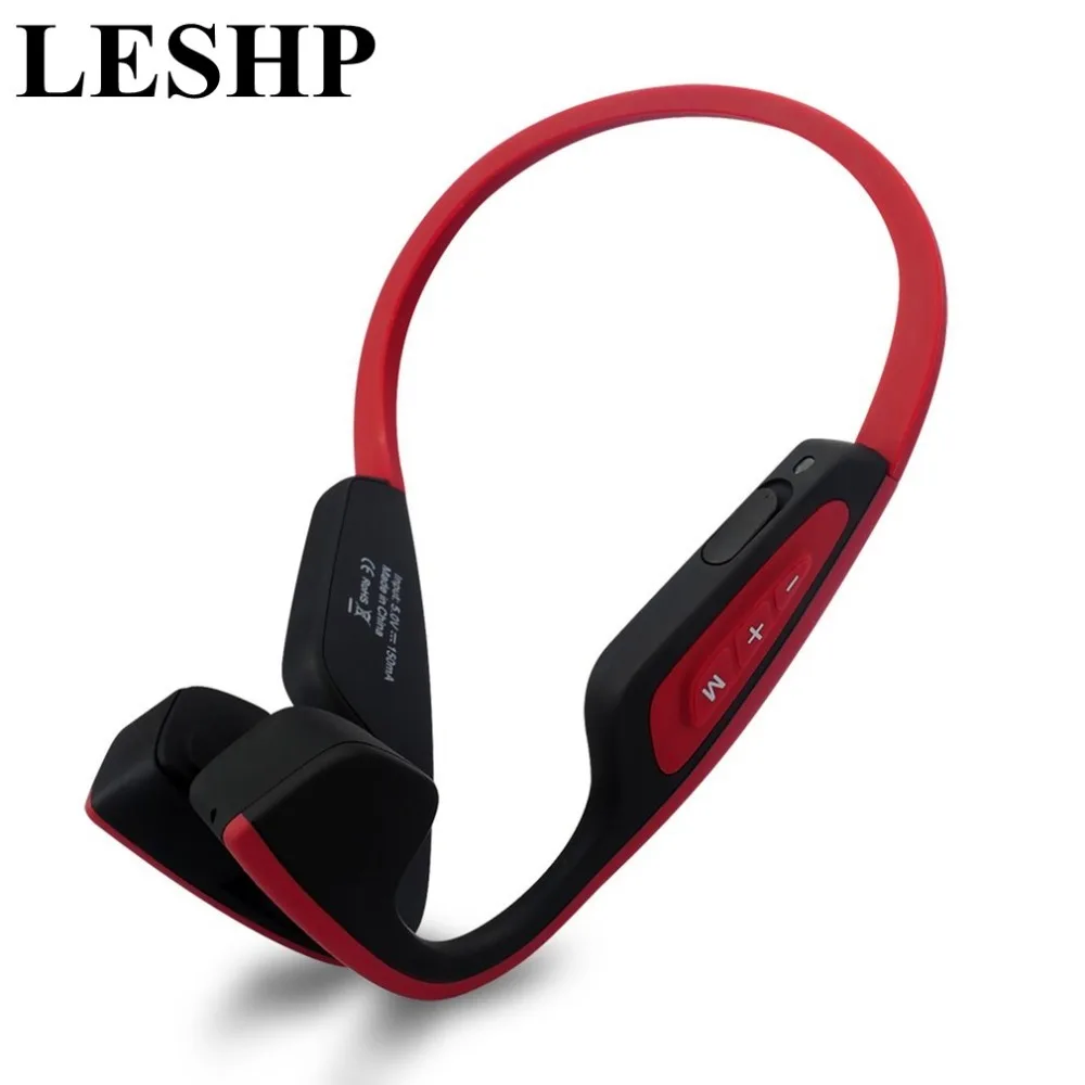 

LESHP LF-19 Wireless Bluetooth 4.1 Headset Waterproof Stereo Neck-strap Headphone Bone Conduction NFC Hands-free Earphone