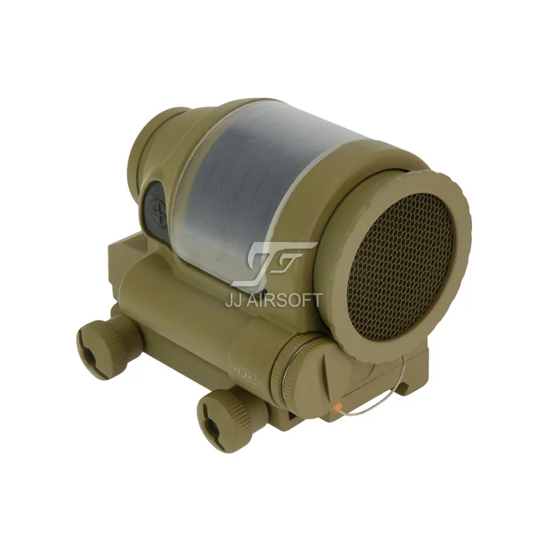 

JJ Airsoft SRS Style 1x38 Red Dot with Killflash / Kill Flash (Solar cell assisted) (Tan)