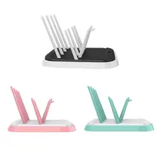 Многофункциональная сушилка для бутылочек для кормления, Портативная сушилка, держатель для чашек, съемная сушилка для детских бутылочек, сливной лоток, сливная стойка