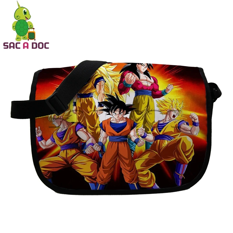 Buy Anime Dragon Ball Z Shoulder Bags Women Men Super Saiyan Goku Crossbody