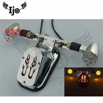

cruise clignotant moto for harley davidsion softail sportster honda shadow goldwing nmax motorcycle accessories brake tail light