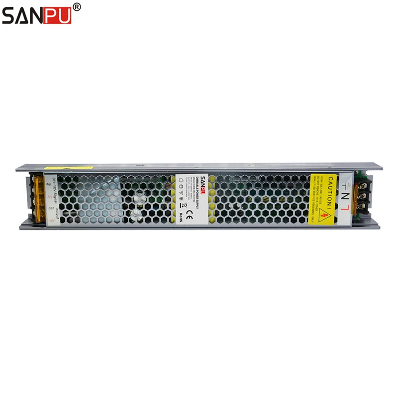 Светодиодный драйвер SANPU 24 В с регулируемой яркостью 150 Вт 6 А Triac 0 10 2 в 1