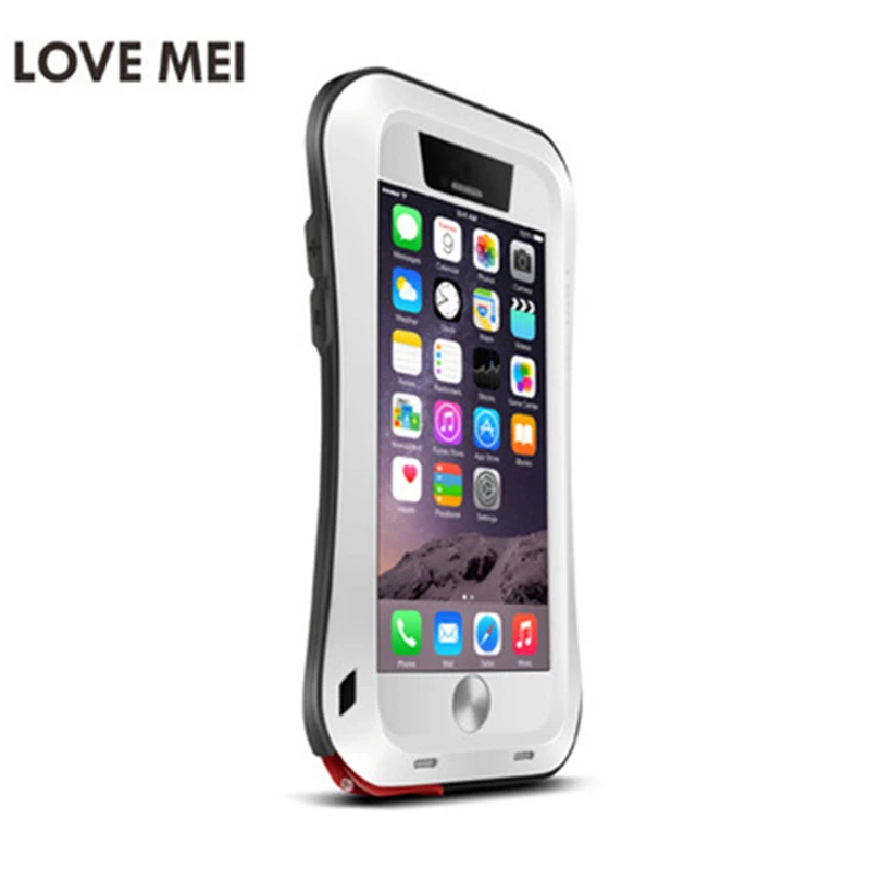 Small Waist Armor Metal Case For iPhone 6s Plus (6)
