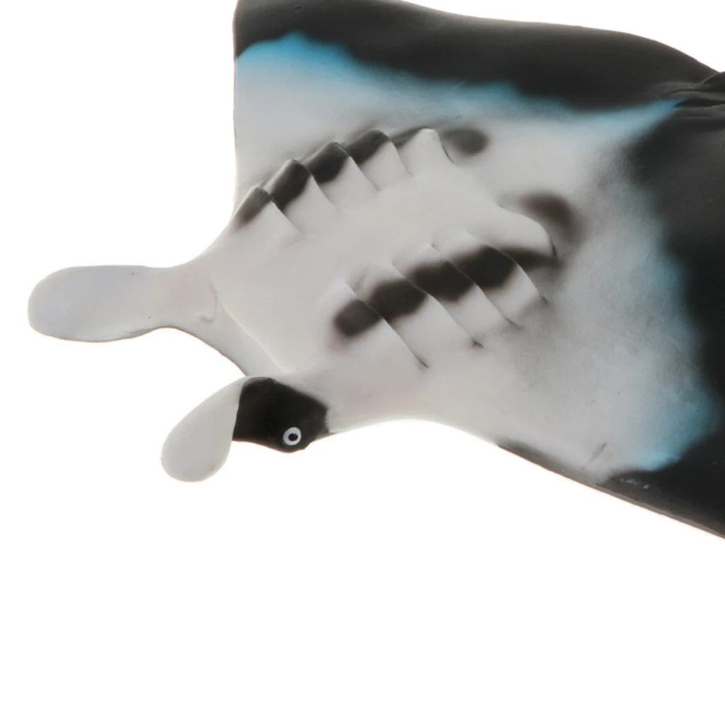 Wild Forest Farm Ocean Manta Ray Fish Statues Action Figure Animals Models Pet - Kids Educational Cognitive Toy Home Decor