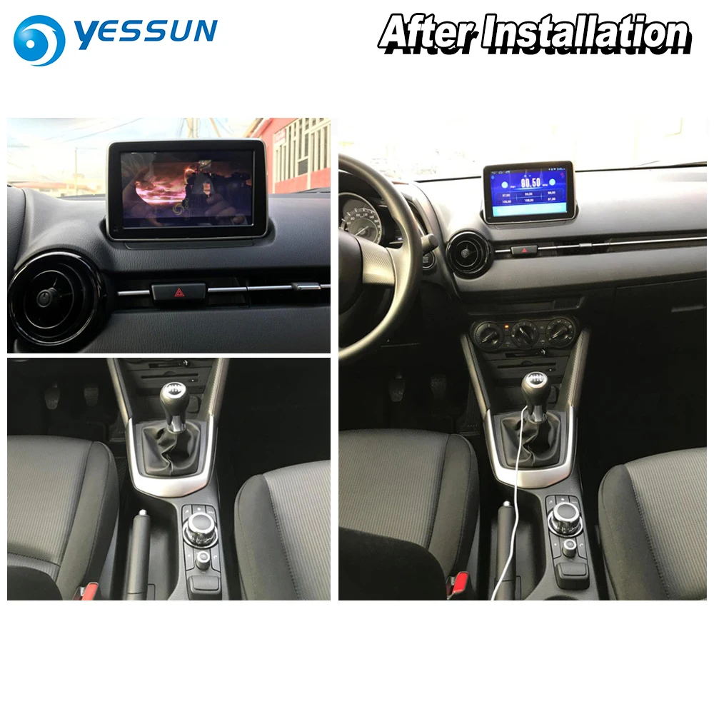 Best YESSUN For Mazda CX-3 2018~2019 Car Android Carplay GPS Navi maps Navigation DVD CD Player Radio Stereo Bluetooth Multimedia 9