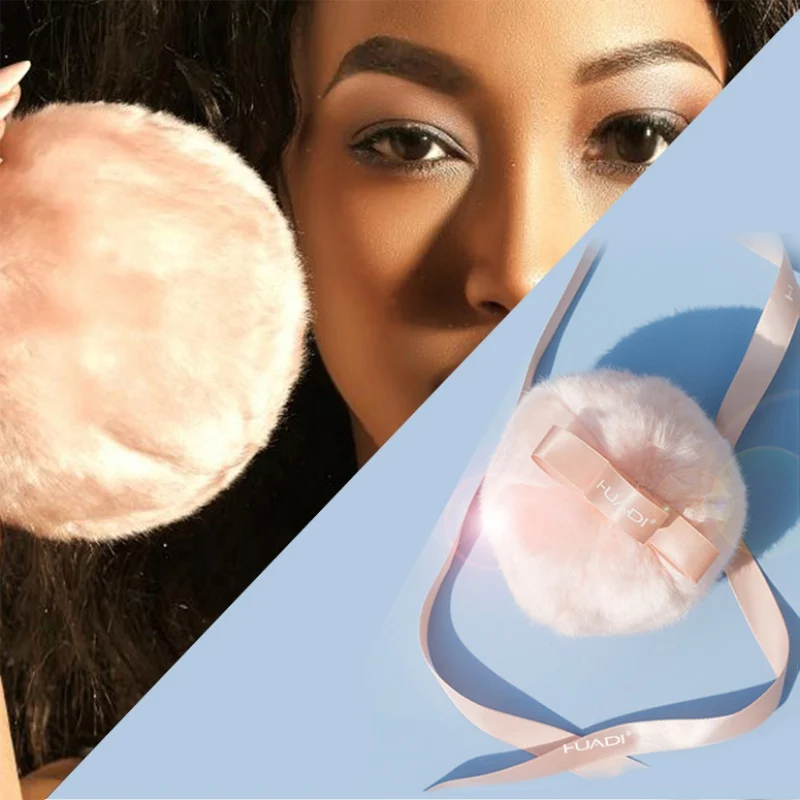 Плюшевый спонж для макияжа, мягкая и удобная рассыпчатая пудра, румяна, маркер, косметический спонж, инструмент для макияжа