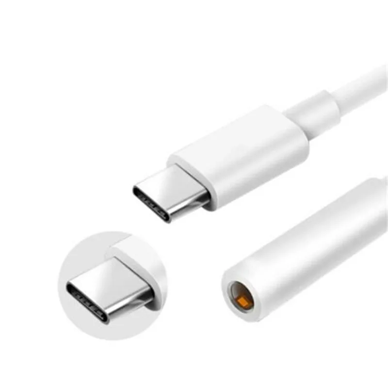 Аудиокабель для наушников Type C 3 5 Jack USB to мм AUX Huawei mate 20 P20 pro Xiaomi Mi 6 8 9 SE|Переходники и