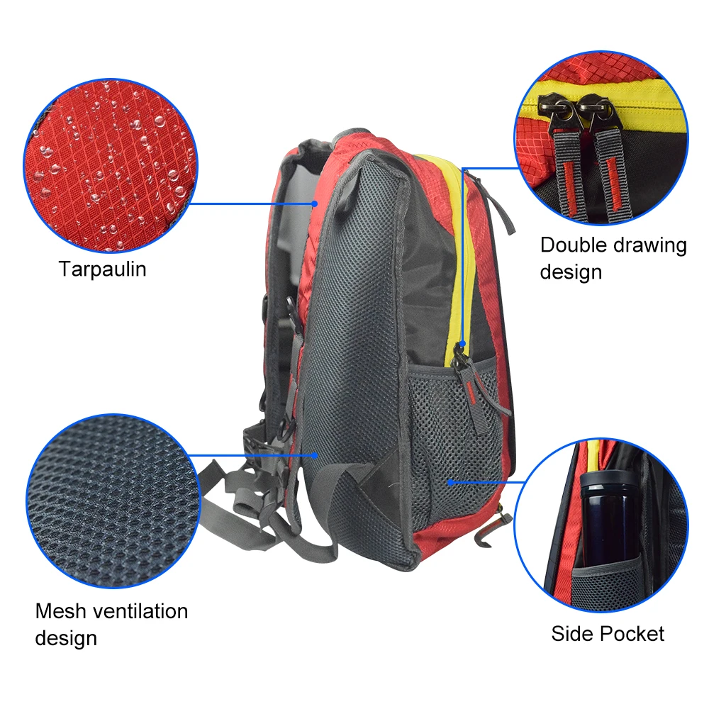 Рюкзак с солнечной панелью, 6 Вт, 6 в, зарядка через usb, большой размер, мужская женская сумка, унисекс, для путешествий, на открытом воздухе, для кемпинга, для школы, для пеших прогулок