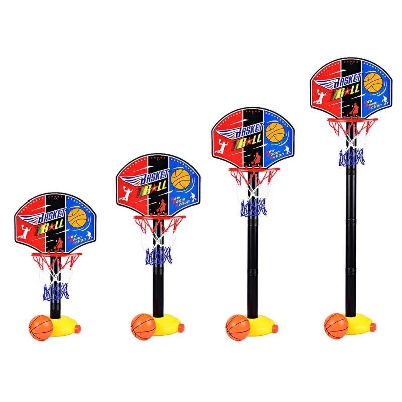 Детский спортивный баскетбольный стенд регулируемый открытый закрытый спортивный поезд баскетбольный обруч игрушка подставка из набора мяч задняя сетка