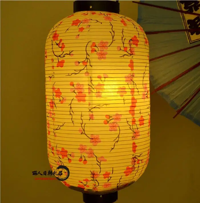 Бумажный декоративный фонарь для суши-магазина, высокое качество, водонепроницаемая бумажная лампа, подвесной светильник, декоративный светильник для паба