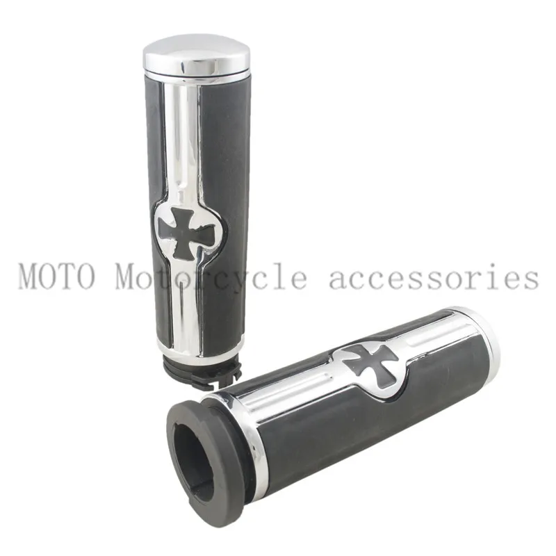 Крестовые ручки для Honda Shadow Spirit VT400 VT750 VT1100 VTX1300 VTX1800 STEED VLX 400 600 Magna VF250 1 дюйм|Ручки