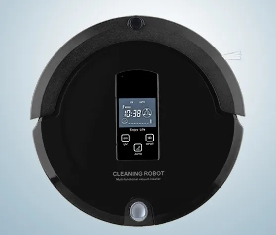 

4 In1 Multifunction Automatic Vacuum Cleaner(Sweep,Vacuum,Mop,Sterilize),LCD Touch Screen,Schedule,2-Way Virtual Wall,AutoCharge