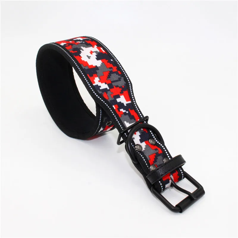 Heavy Duty Adjustable Pet Dog Collar for Small Medium Large Dogs Reflective Puppy Big Dog Collar Leash Chihuahua Beagle Collars