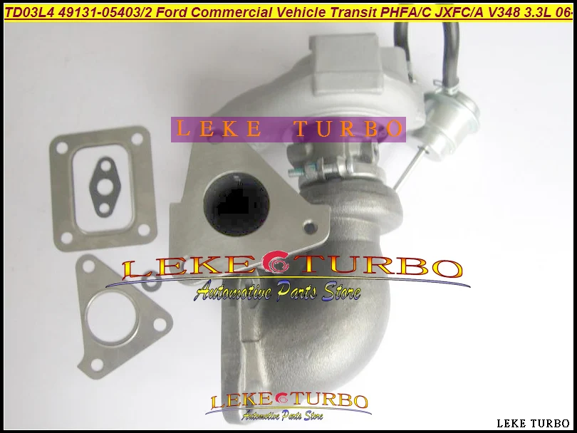 TD03L4 49131-05403 49131-05402 6C1Q-6K682-DF Turbo For Ford Commercial Vehicle Transit 2006- PHFA PHFC JXFC JXFA Puma V348 3.3L