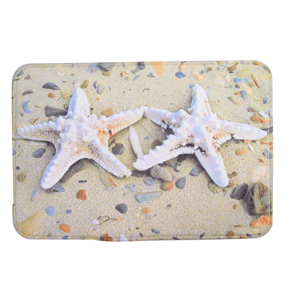 Pretty Lotus Starfish Design Carpets Thick Anti Slip Carpets Floor