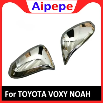 

For TOYOTA NOAH/VOXY 2014 2015 2016 2017 ABS Chrome Rearview Mirror Garnish cover Trim Decoration Car Styling