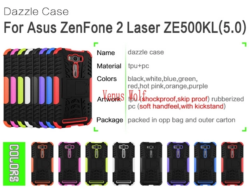 Для ASUS Zenfon 2 Laser Z00ED ZE500KL ZE 500KL 500 ZE500 KL Z00E Чехол Жесткий PC+ силиконовый чехол для телефона чехол для ASUS_Z00ED