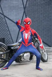 PS4 бессонница костюм Человека-паука 3D принт спандекс игры Spidey Косплэй костюм Хэллоуин Косплэй Человек-паук костюмы