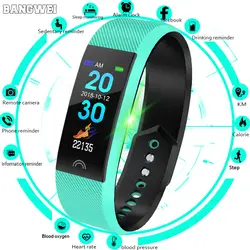 BANGWEI новые умные часы пульсометр водостойкий фитнес-трекер Bluetooth часы ремешок для Android IOS женские мужские умные часы