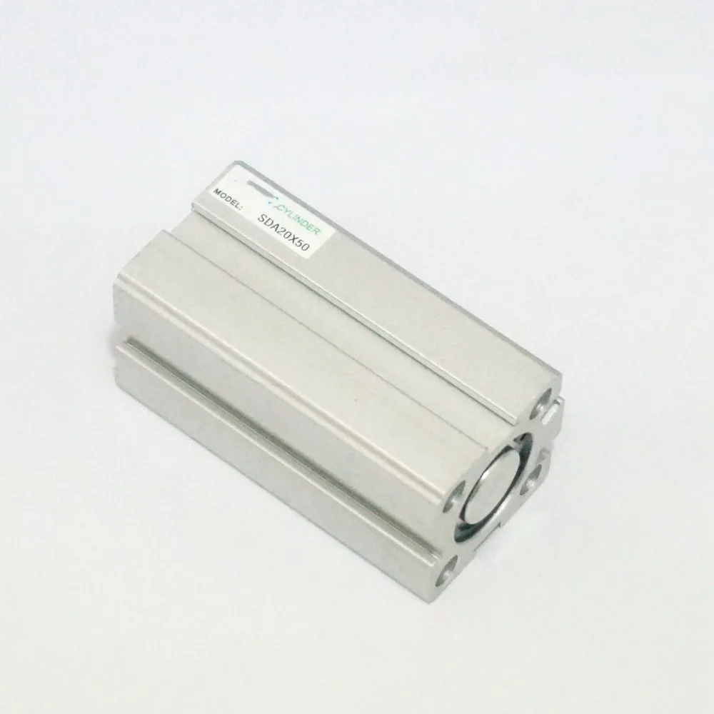 

SDA20x50 Air Cylinder Double Acting Single Rod Compact Cylinder Bore 20mm Stroke 50mm SDA20-50 AIRTAC Type