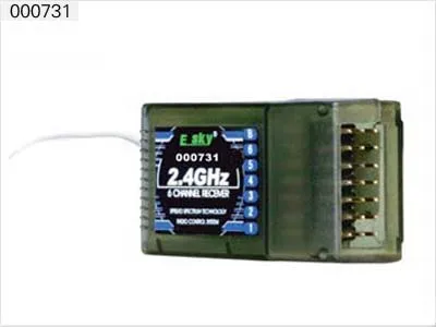 

Esky E-sky 000731 2.4GHz 6CH Receiver 2.4Ghz Helicopter 600 Series BELT-CP CX 002728 Rc Spare Part Parts Accessories