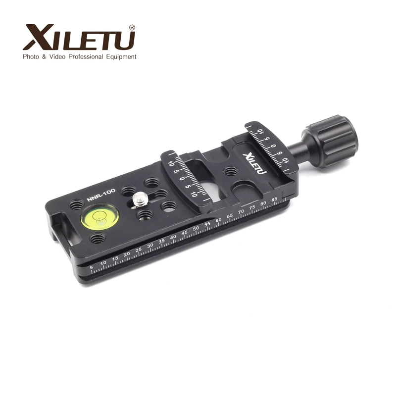 buy XIELTU NNR 100 Lengthen Camera Mounting Bracket Quick Release Plate For Digital Camera Arca Swiss Tripod Ball Head