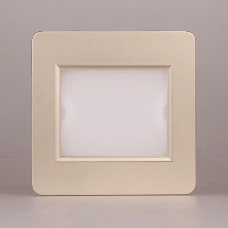 

The type 86 microwave radar sensor The footlights Stair steps corner lamp lights aisle corridor ledv Night Lights 2W
