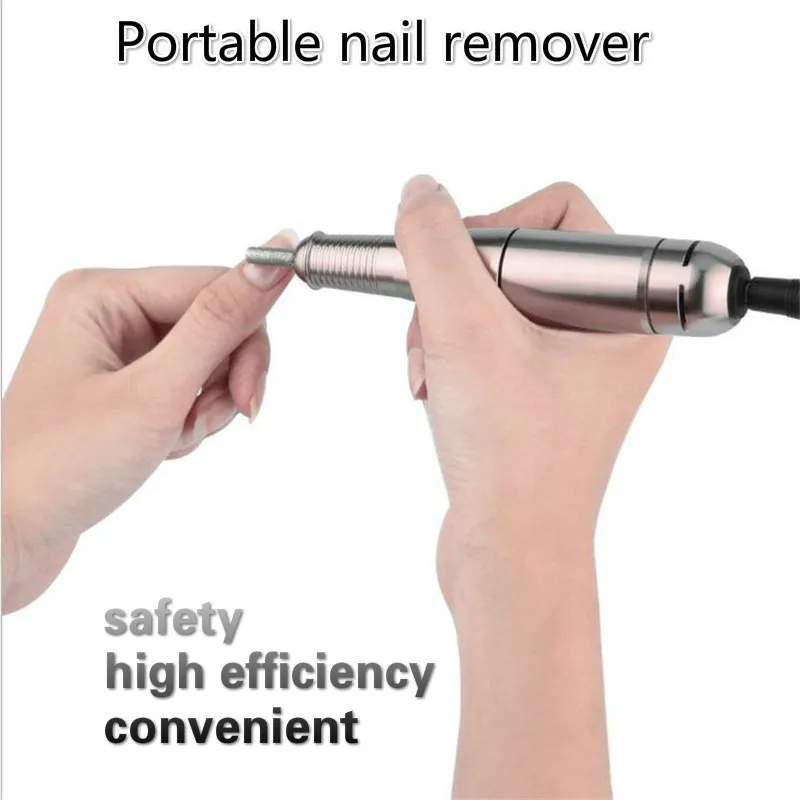 

1set Nail Drill Bits Professional Electric Manicure Machine Pen Pedicure Nail File Nail Tools 6 Bits Drill Nail Drill Machine