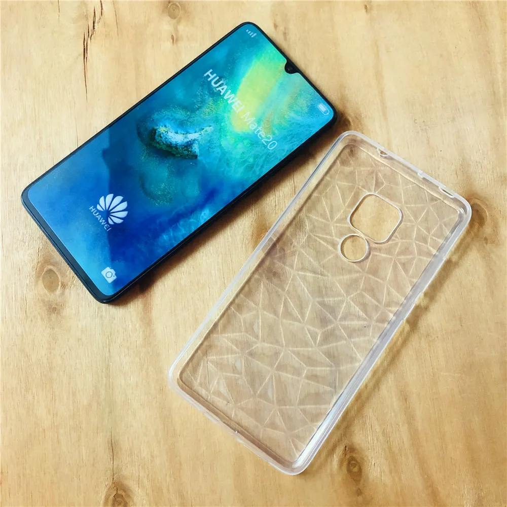 Clear 3D Diamond Soft TPU Silicone Case For Huawei Mate 20 P30 Pro P20 Lite Honor 10i 8A 8C V20 Y6 Pro 2019 Y7 Pro Y9 2018 Cover (17)