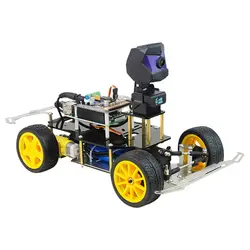 Ослик автомобиль умный AI линия фоллоуэр робот Opensource DIY автоматический режим платформа для Raspberry Pi RC автомобиль программируемые игрушки для