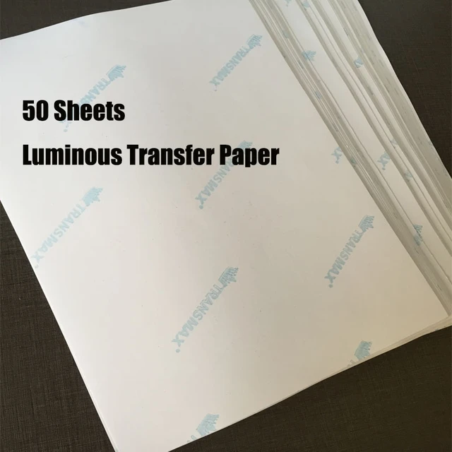 High quality Inkjet transfer paper glow in the dark luminous fluorescent  transfer printing paper - AliExpress