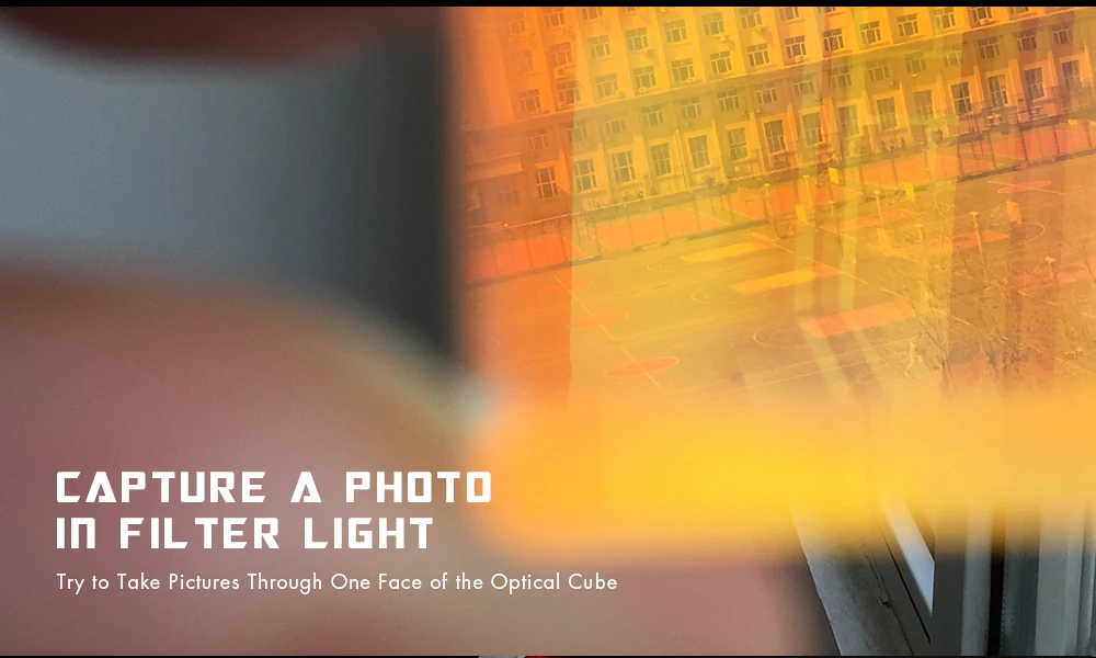 15mm x 15mm Optical Cube Prism Laser Beam Combination Toy