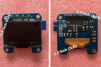 

1.3 inch 8P SPI White / Blue OLED Display Screen Module SSD1306 Drive IC 128*64 I2C Interface