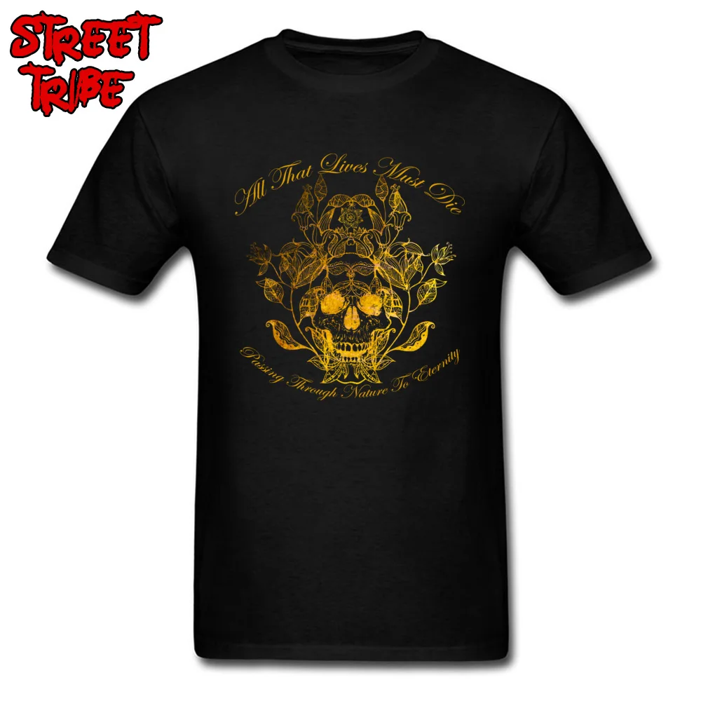  Men T Shirt All That Lives Party Tops T Shirt 100% Cotton Round Collar Short Sleeve Family Tops & Tees ostern Day All That Lives black