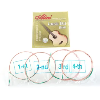 

Musiclily Alice 4-String Acoustic Bass Strings Set, Regular Light