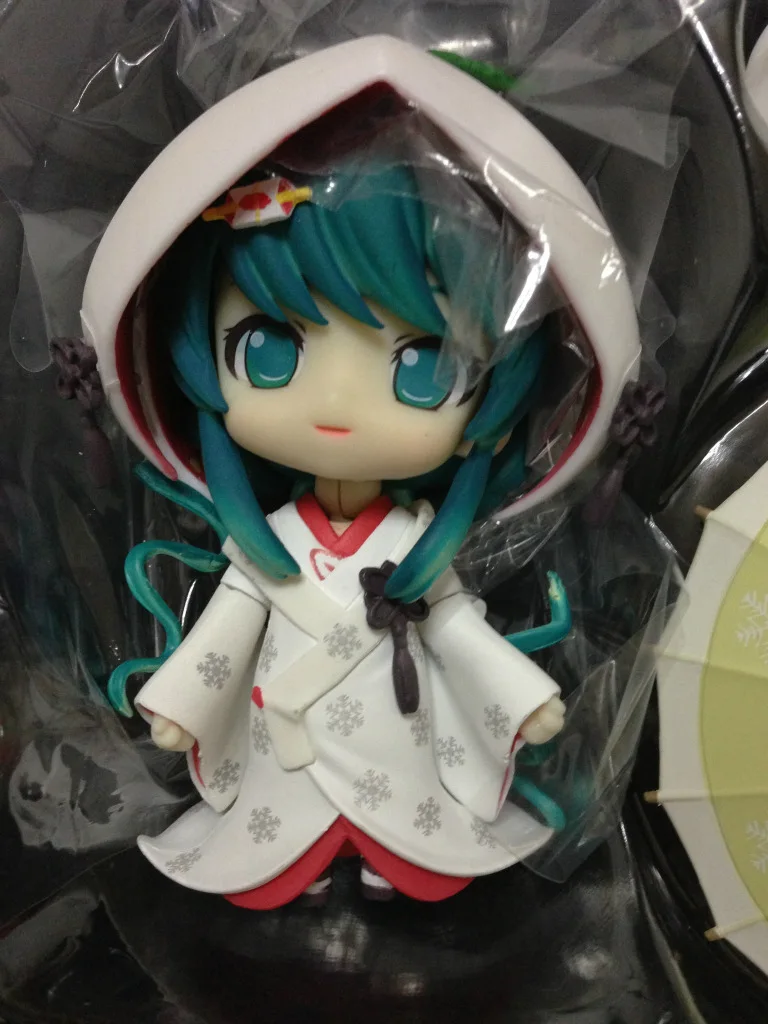 GSC милый Nendoroid Снег Мику клубника белый кимоно Ver. Hatsune ПХВ Мику 3,6 "Анимация Рисунок 303 # Новый в коробке Бесплатная доставка