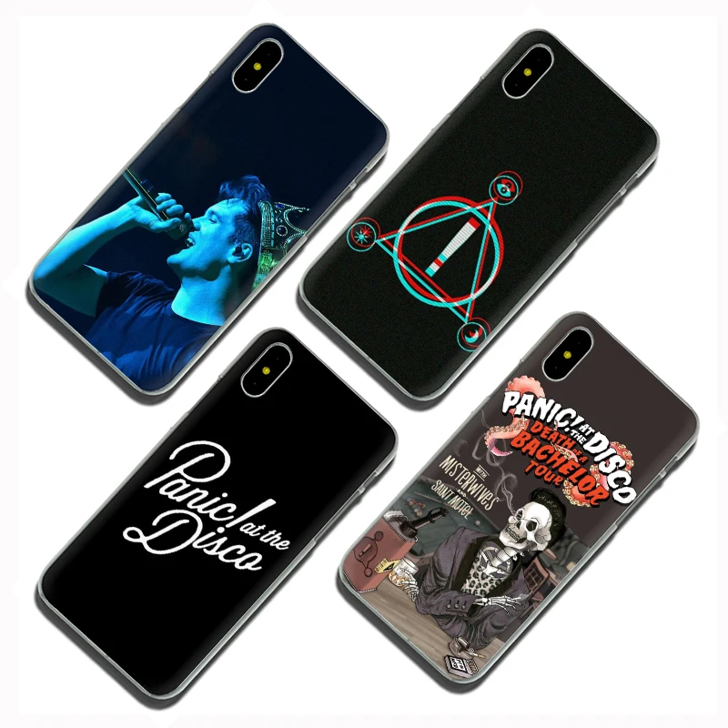 Твердый чехол для телефона с рисунком паники в диско iphone 5 5s SE 2020 5C 6 6s 7 8 Plus X XR XS 11 Pro