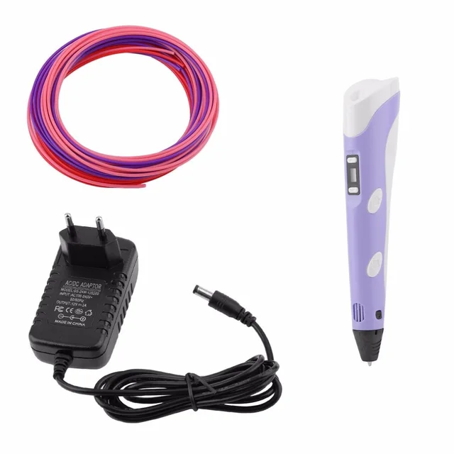Best Price Magic 3D Printer Pen with ABS filaments 3D Printing 3D Pen Drawing EU Plug For Kids Birthday Present Best Price Magic 3D Printer Pen with ABS filaments 3D Printing 3D Pen Drawing EU Plug For Kids Birthday Present