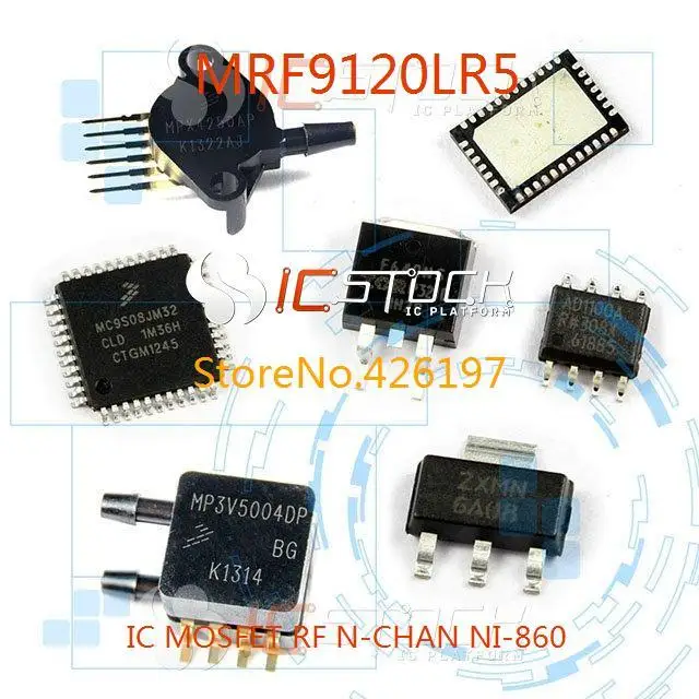 Free Shipping MRF9120LR5 IC MOSFET RF N CHAN NI 860 9120 MRF9120 1PCS ...