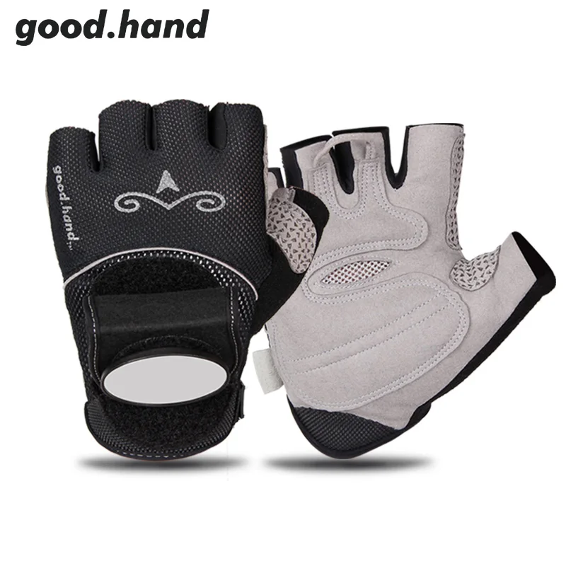 Велосипедные перчатки с зеркалом заднего вида, мужские и женские перчатки для верховой езды, перчатки для шоссейного велосипеда, открытые велосипедные перчатки, перчатки с подкладкой, для спорта на открытом воздухе - Цвет: 1 pair Gloves