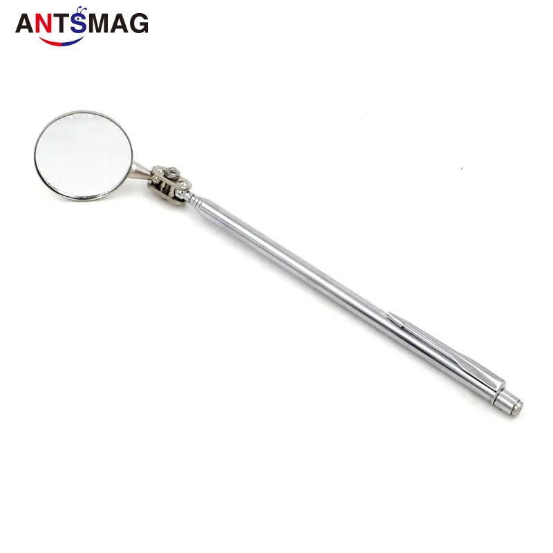 Télescopique Extending//pivotant 360 degré Inspection Miroir Clip Poche