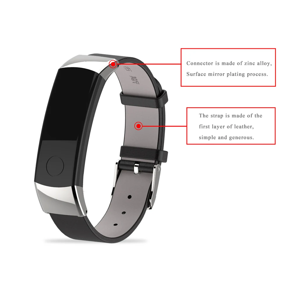 Ремешок из натуральной кожи для Honor band 3 мягкий браслет ремешок huawei Band умный