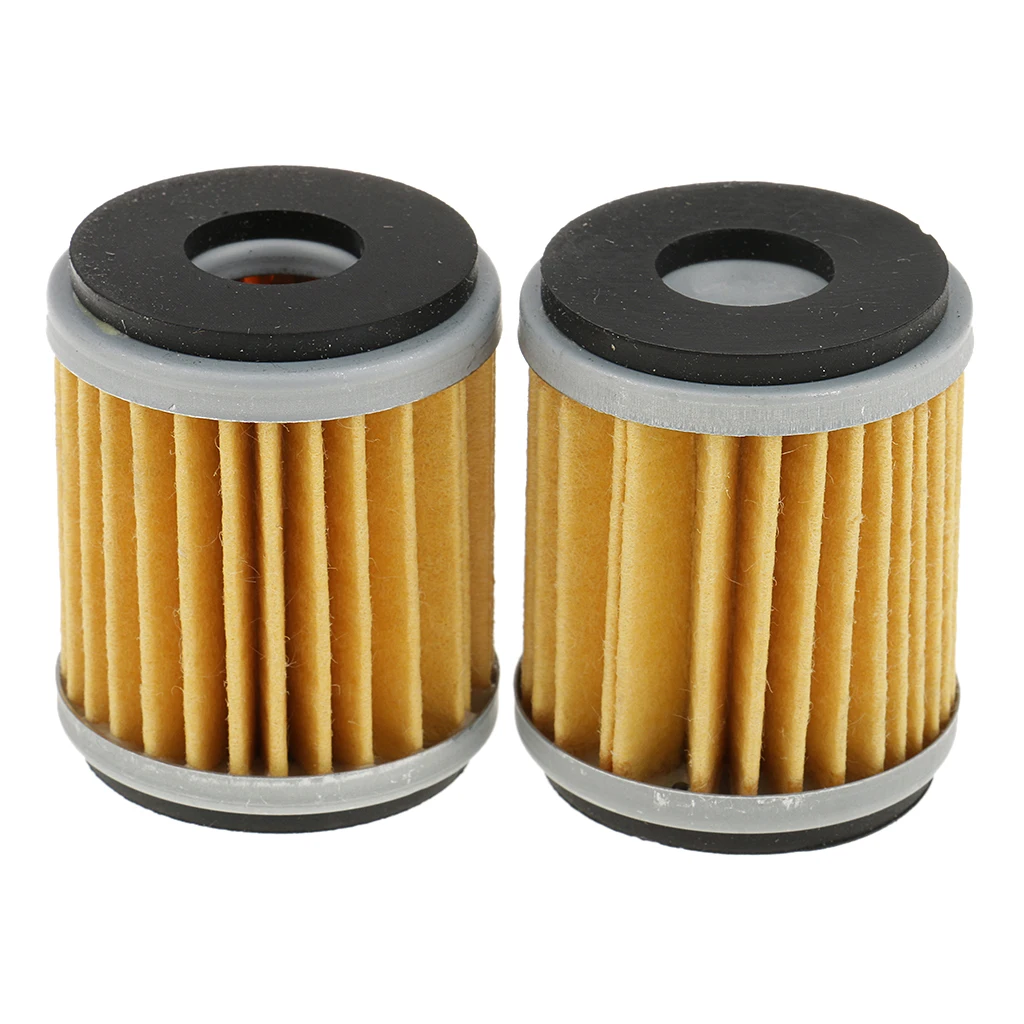 2 Piece Oil Filter for Yamaha YFZ450 YFZ450R YFZ450W YFZ450X YZ250F