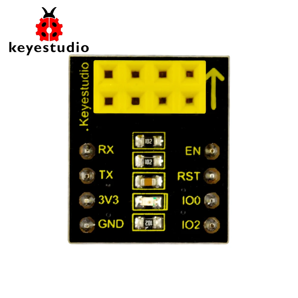 Keyestudio ESP 01S Wifi модуль адаптер плата для Arduino ESP8266 WIFI|Интегральные схемы| |