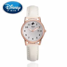Disney детские часы Микки Маус повседневные модные милые кварцевые наручные часы для девочек и мальчиков часы