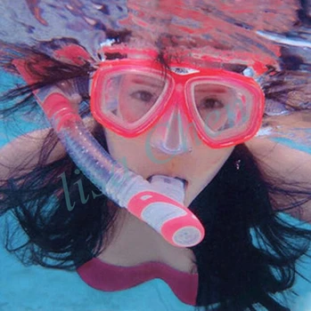

Scuba Silicone Diving Mask Snorkel Durable Safe Professional Wear Resistant Diving Mask Set Soft Comfortable Swimming Mask Set