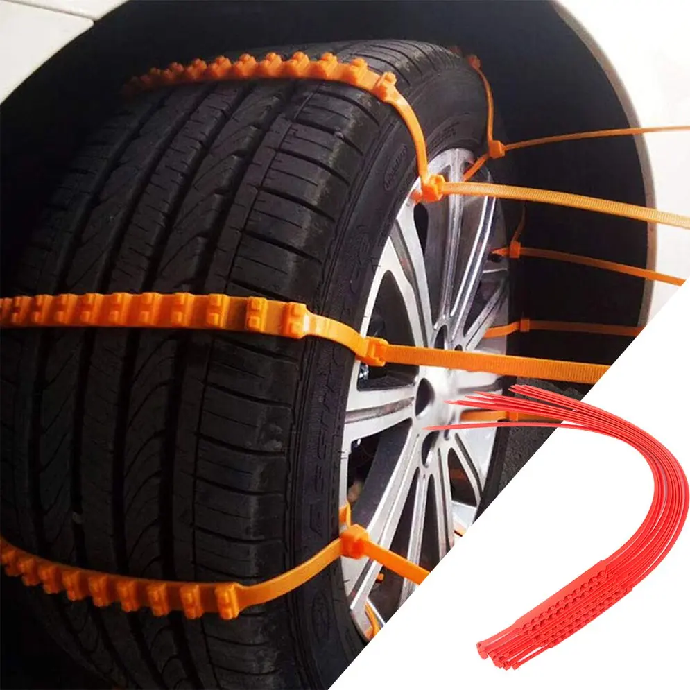 

10/20PCS Universal Anti-Slip Design Car SUV Plastic Winter Tyres Wheels Snow Chains Durable Car-Styling Snow Chains